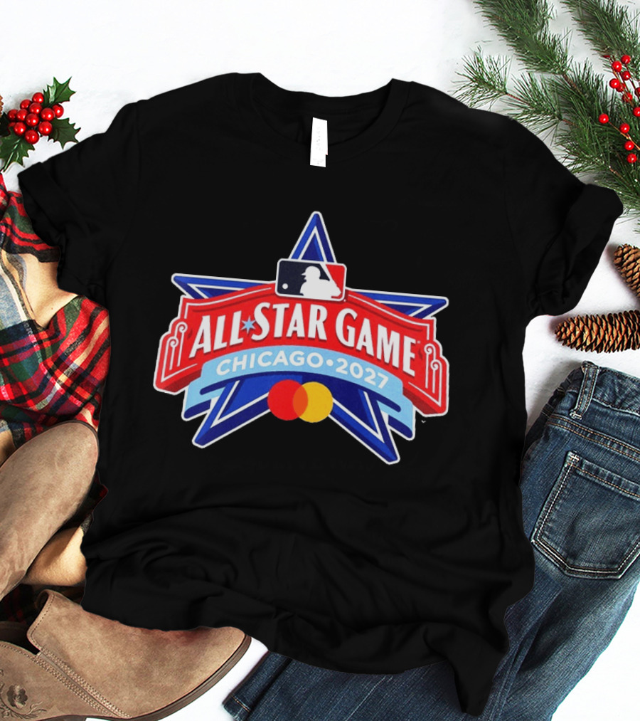 MLB All Star Game 2027 Chicago Mastercard T-Shirt