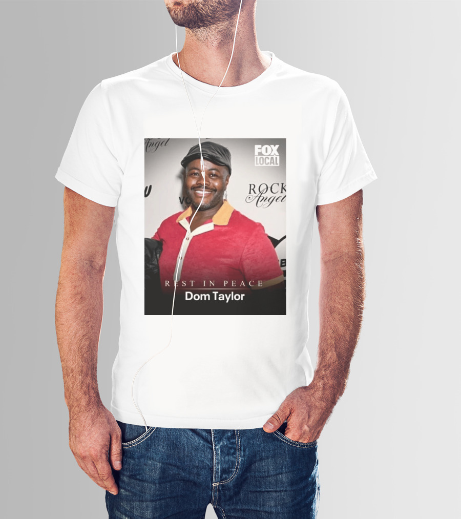 Rest In Peace Dom Taylor Celebrating Caribbean Cuisine Netflix Five Star Chef T-Shirt