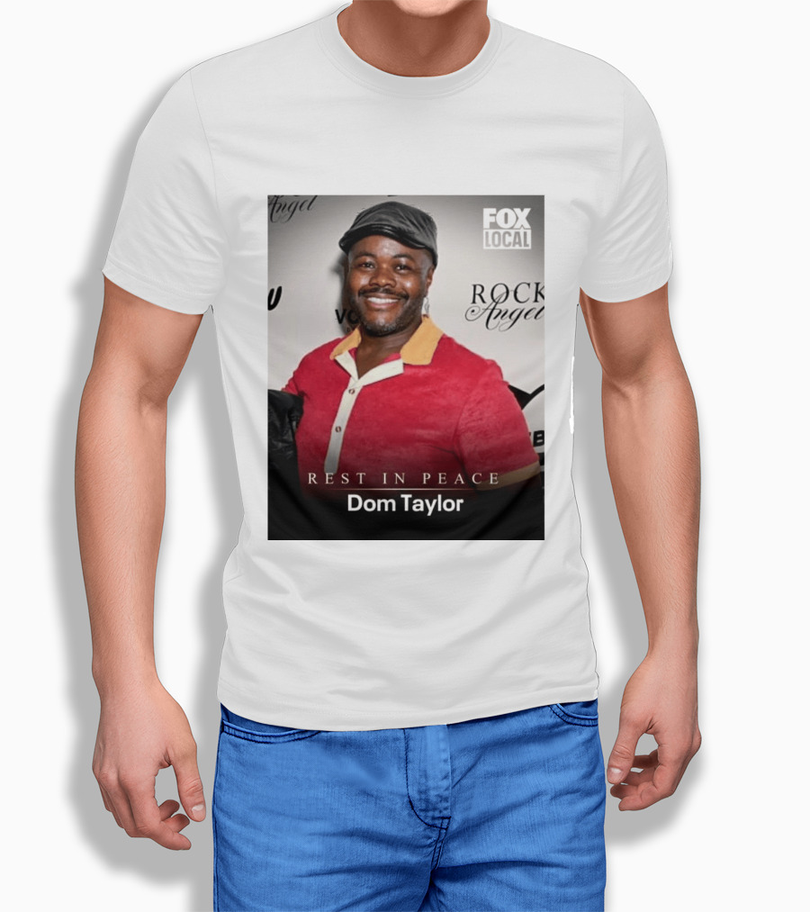Rest In Peace Dom Taylor Celebrating Caribbean Cuisine Netflix Five Star Chef T-Shirt
