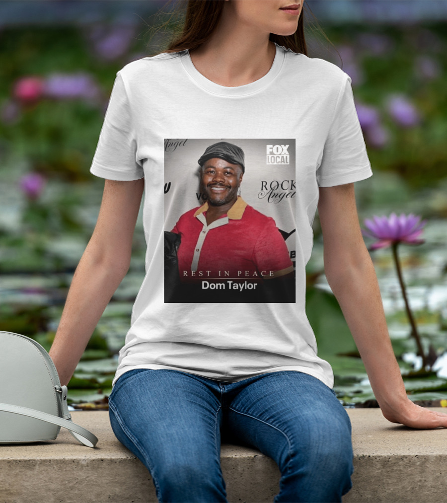 Rest In Peace Dom Taylor Celebrating Caribbean Cuisine Netflix Five Star Chef T-Shirt