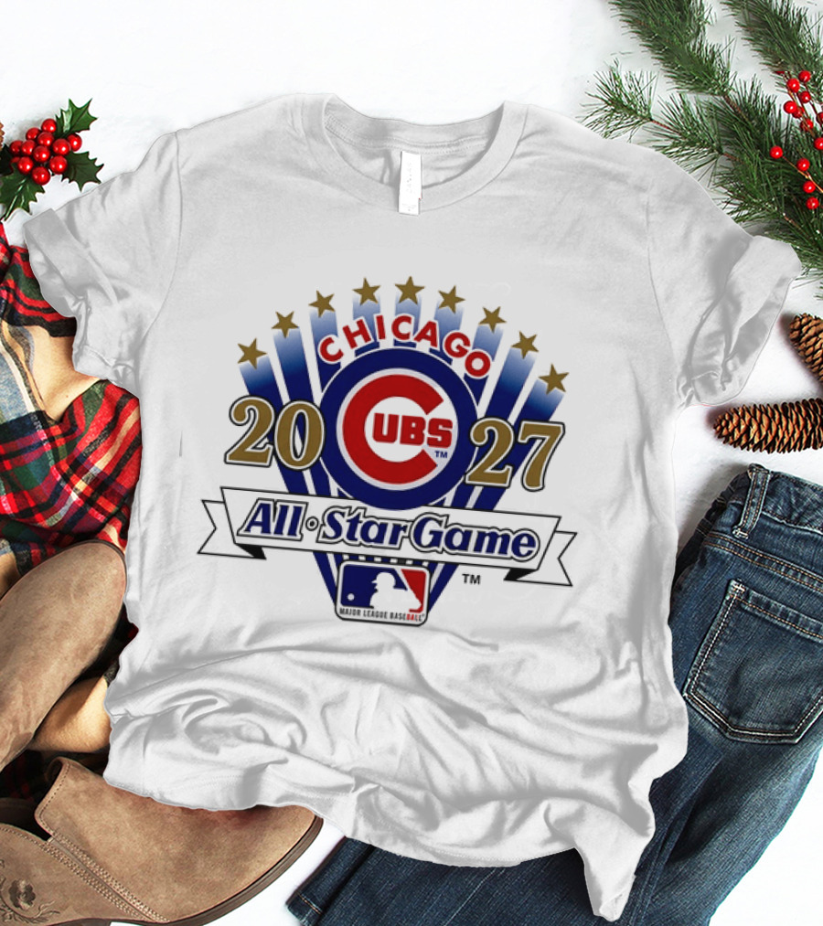 Chicago Cubs 2027 All Star Game Major League Baseball MLB T-Shirt