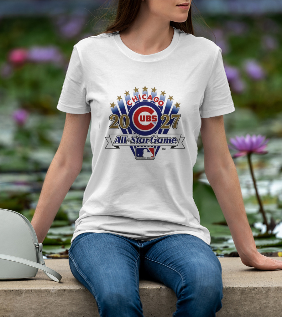 Chicago Cubs 2027 All Star Game Major League Baseball MLB T-Shirt