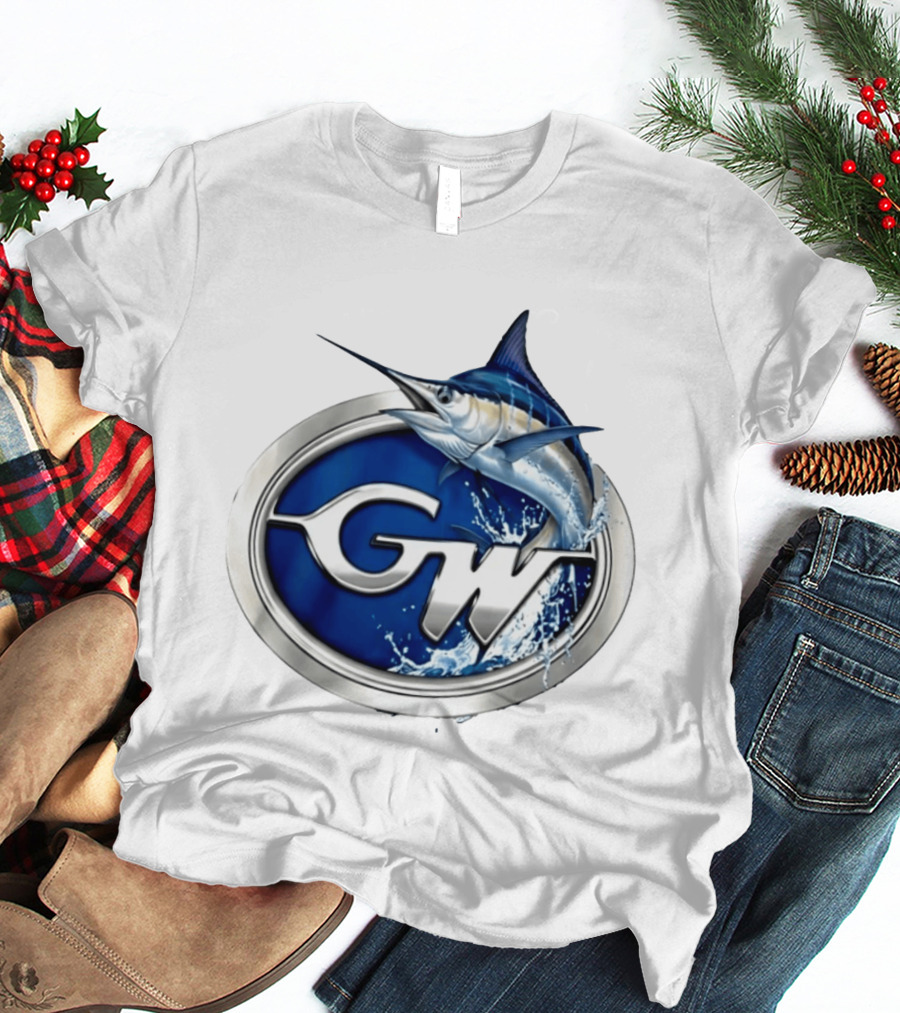 Grady White Boats GW Marlin Symbol Exceptional Attention To Detail T-Shirt
