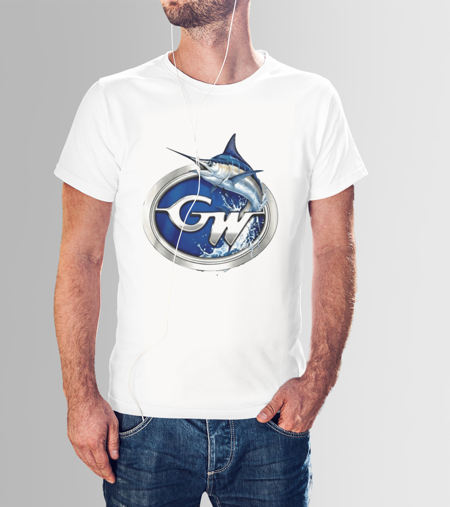 Grady White Boats GW Marlin Symbol Exceptional Attention To Detail T-Shirt
