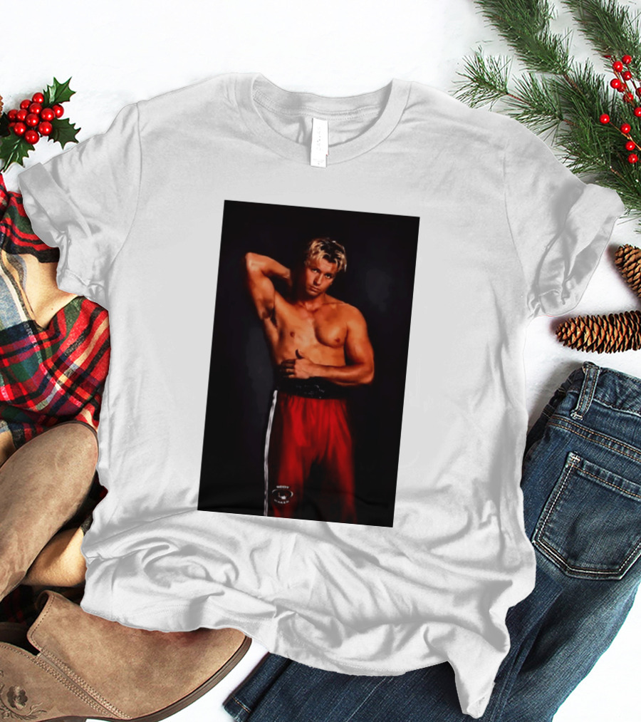 Stephen Kalyn Off Campus Body Maker Boxer Pose T-Shirt