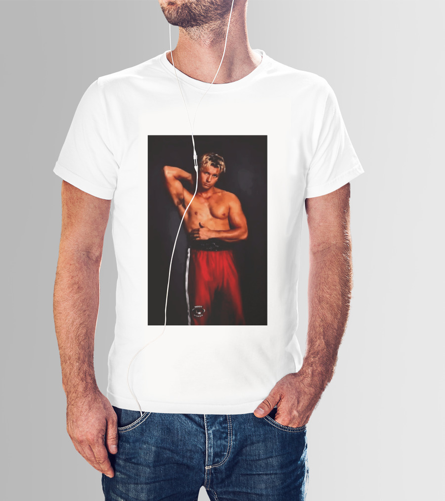 Stephen Kalyn Off Campus Body Maker Boxer Pose T-Shirt
