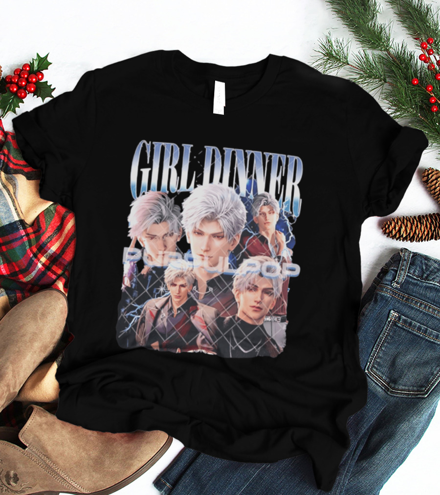 Girl Dinner PUPUPU POP 1 Photoshop To Mau Xong Xau Lam Love Deepspace Sylus Bootleg T-Shirt