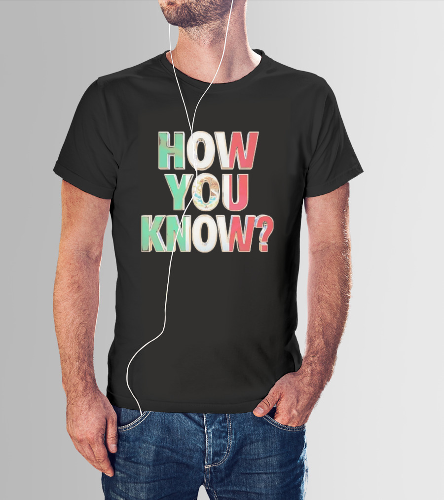 AEW Mexico Flag How You Know Wrestling T-Shirt