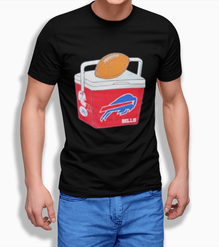 Buffalo Bills Cooler 1960 Football Wegmans Go Bills T-Shirt