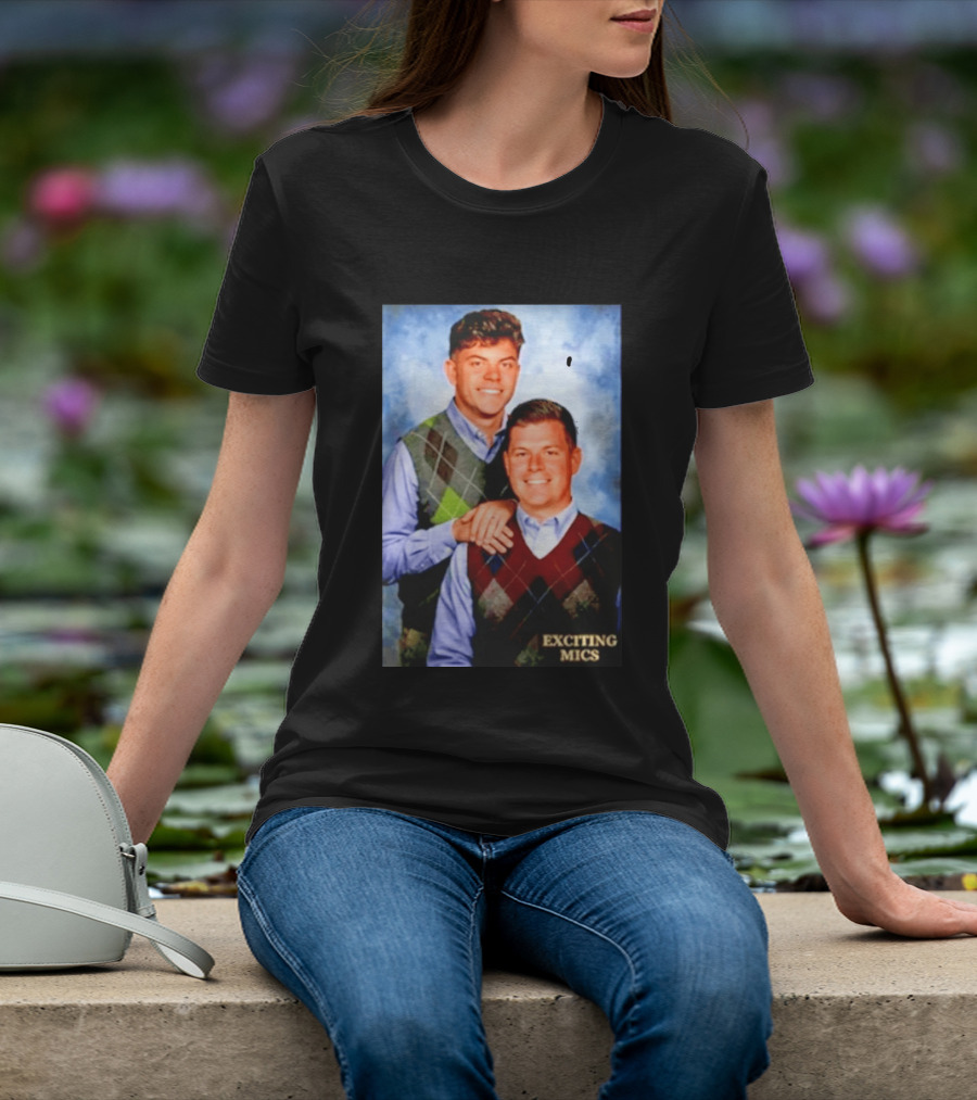 Cooper Dejean Reed Blankenship Step Brothers Exciting Mics T-Shirt