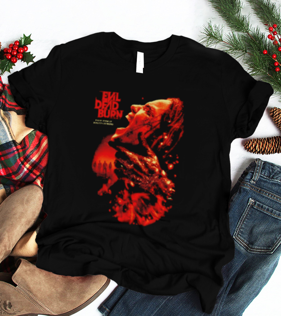 Evil Dead Burn Horror Halloween Movie T-Shirt