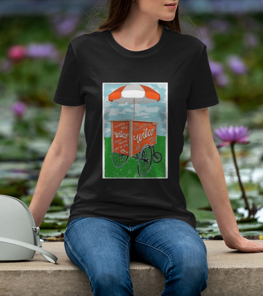 Wilco Cool Tunes Fresh Sounds Palace Theatre Columbus Ohio July 18 2026 T-Shirt