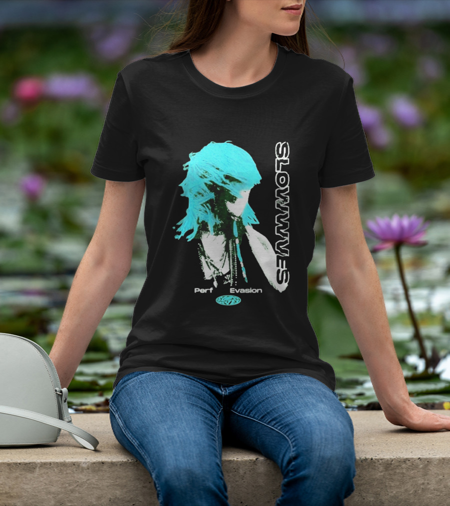 Slowwves Perfect Evasion Asia Blue Hair T-Shirt