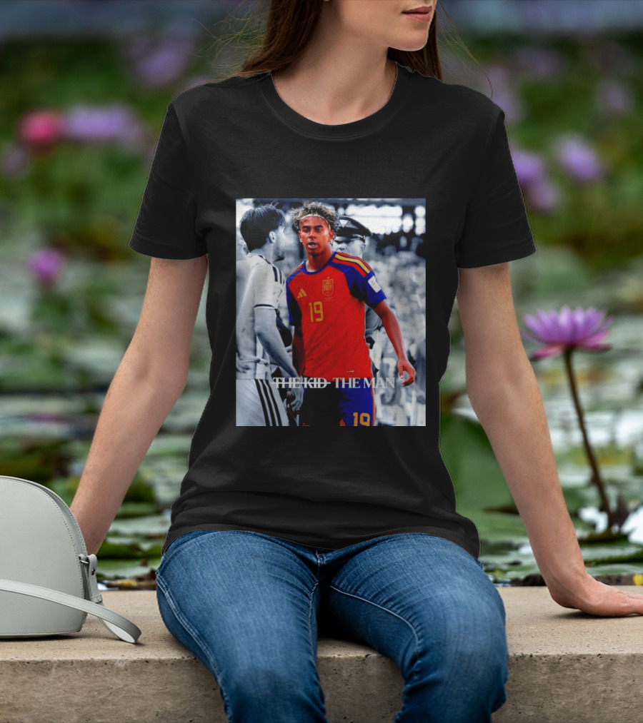Spain 19 Lamine Yamal The Kid The Man T-Shirt