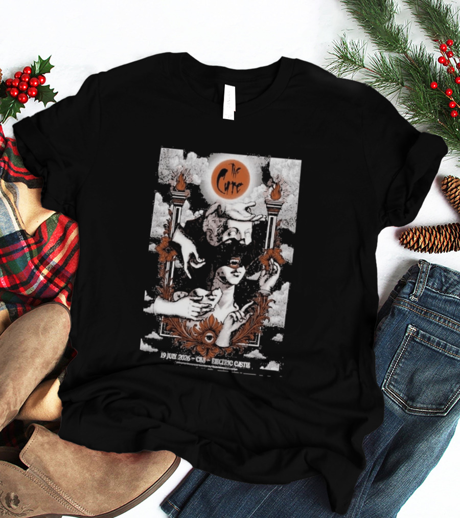 The Cure Electric Castle Cluj 19 June 2026 Limited Edition Event T-Shirt