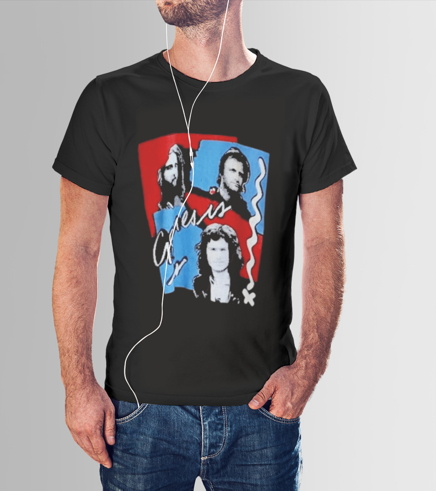 Genesis 1982 European Tour Rare Vintage Music Memorabilia T-Shirt