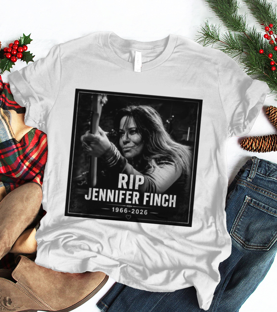 RIP Jennifer Finch 1966 2026 Memorial T-Shirt