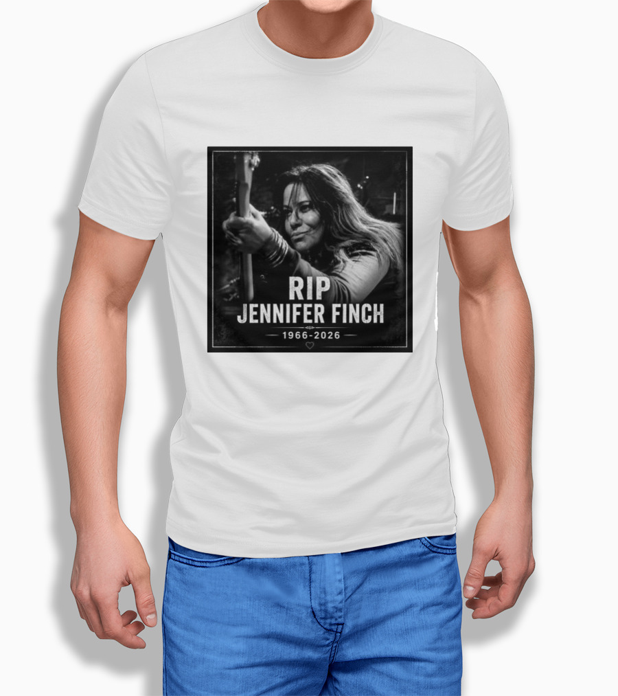 RIP Jennifer Finch 1966 2026 Memorial T-Shirt