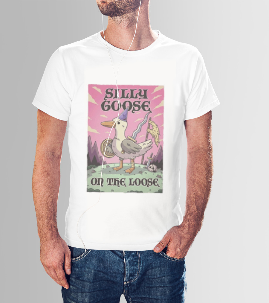 Silly Goose On The Loose Medieval Adventure T-Shirt