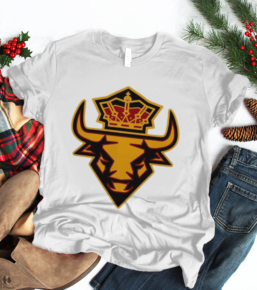 Spain Bull Emblem Royalty Team Crown T-Shirt