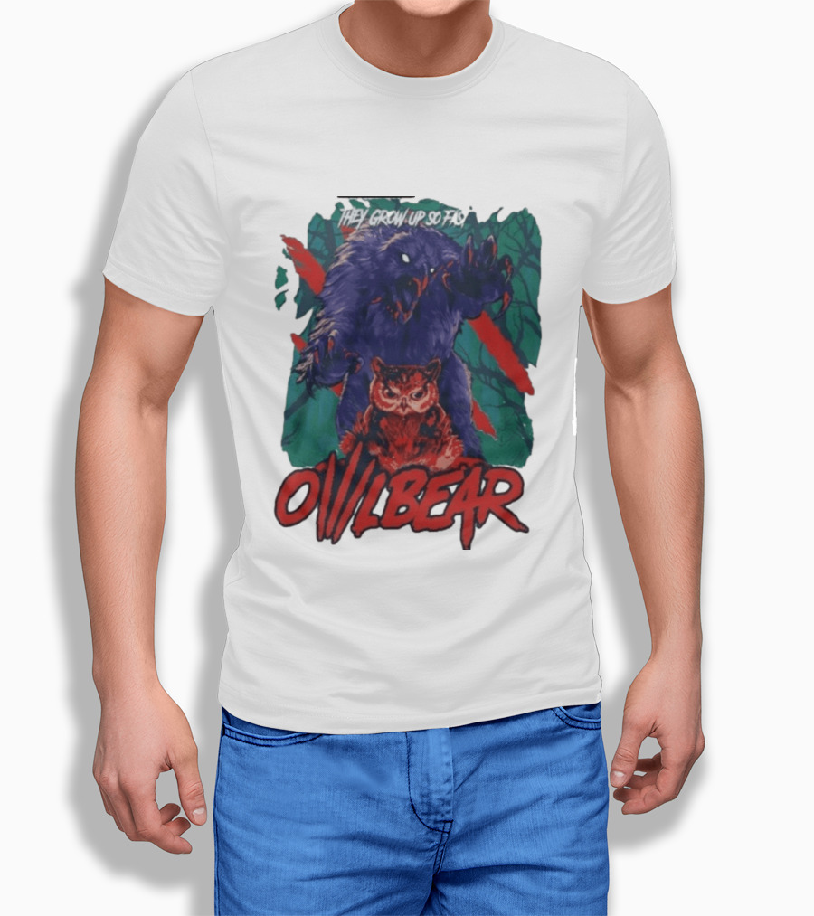 They Grow Up So Fast Owlbear Fantasy Creature T-Shirt