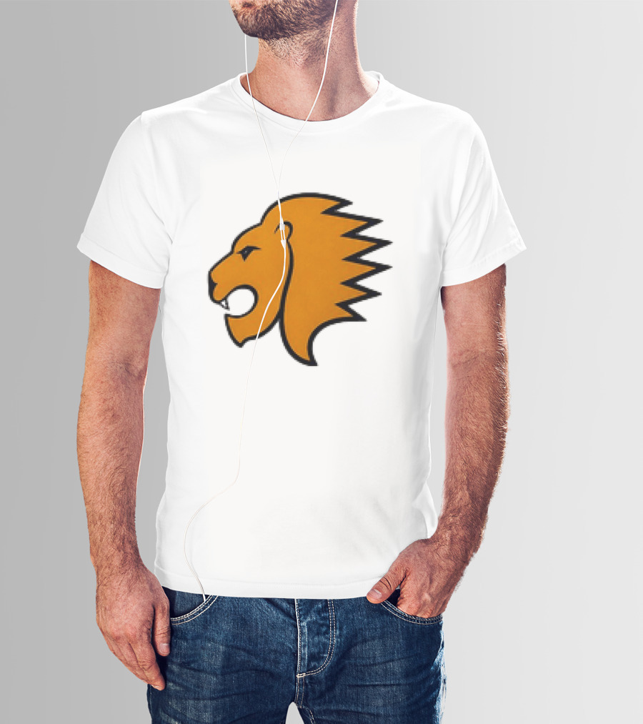 NHL Lion Hockey Jersey Bold Lion T-Shirt
