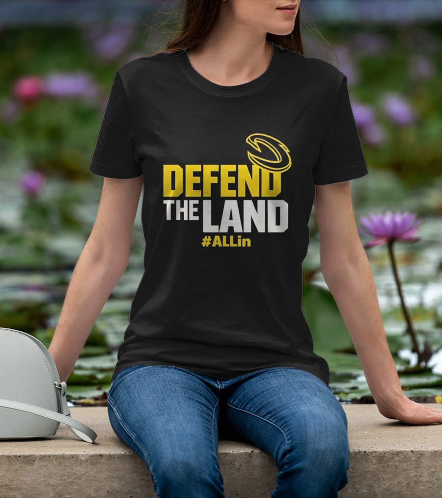 Cleveland Cavaliers Defend The Land #ALLin T-Shirt