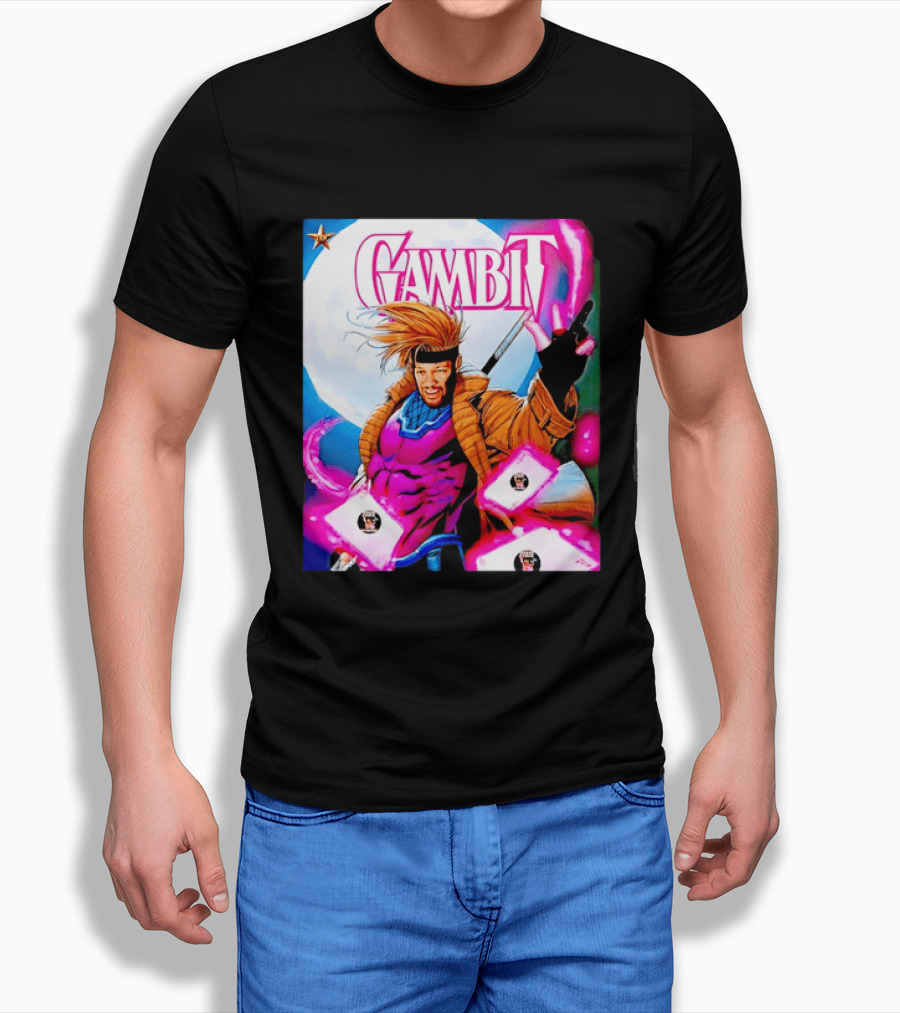 Jalen Brunson New York Knicks Gambit Crossover Comic T-Shirt