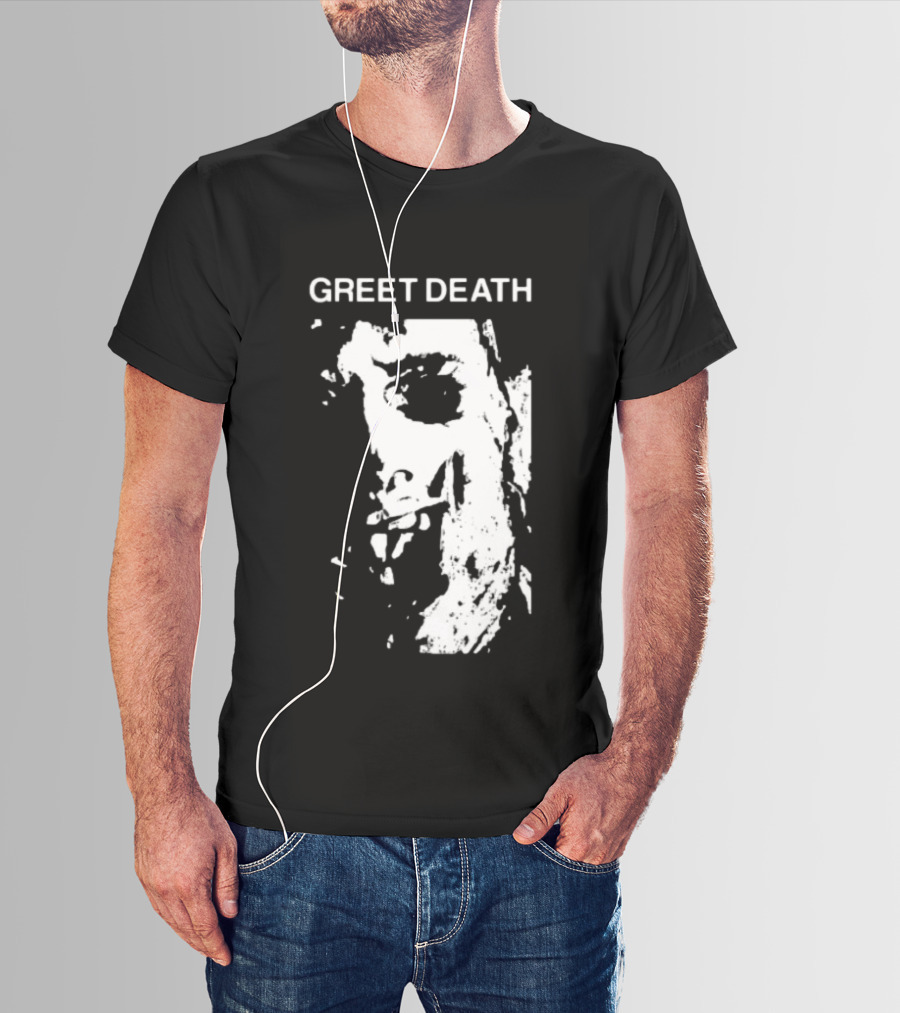 Evil Greed Store Greet Death Leatherface Horror T-Shirt
