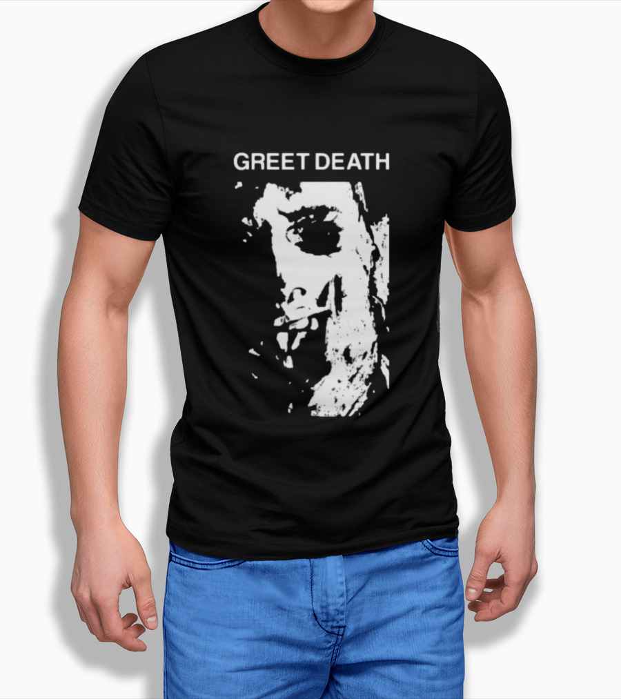 Evil Greed Store Greet Death Leatherface Horror T-Shirt