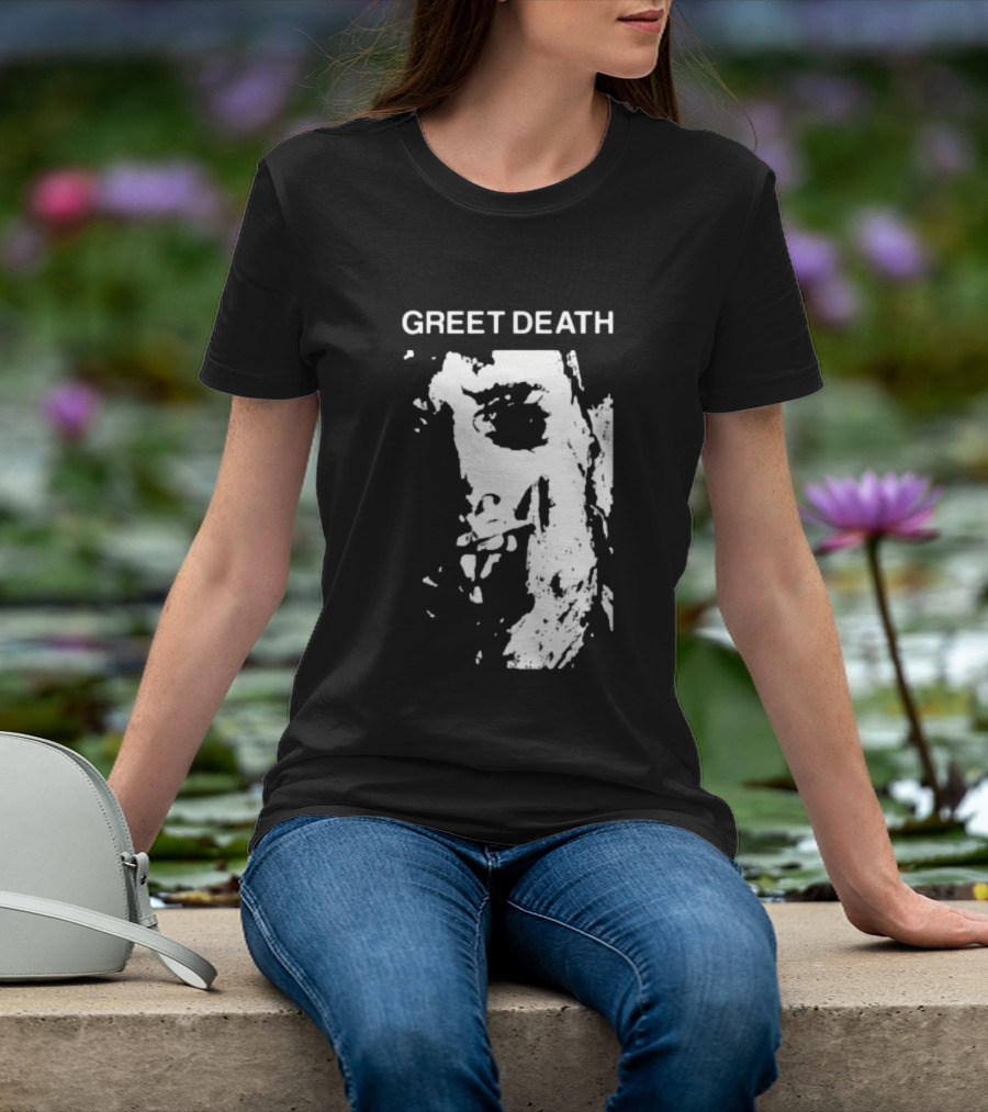 Evil Greed Store Greet Death Leatherface Horror T-Shirt