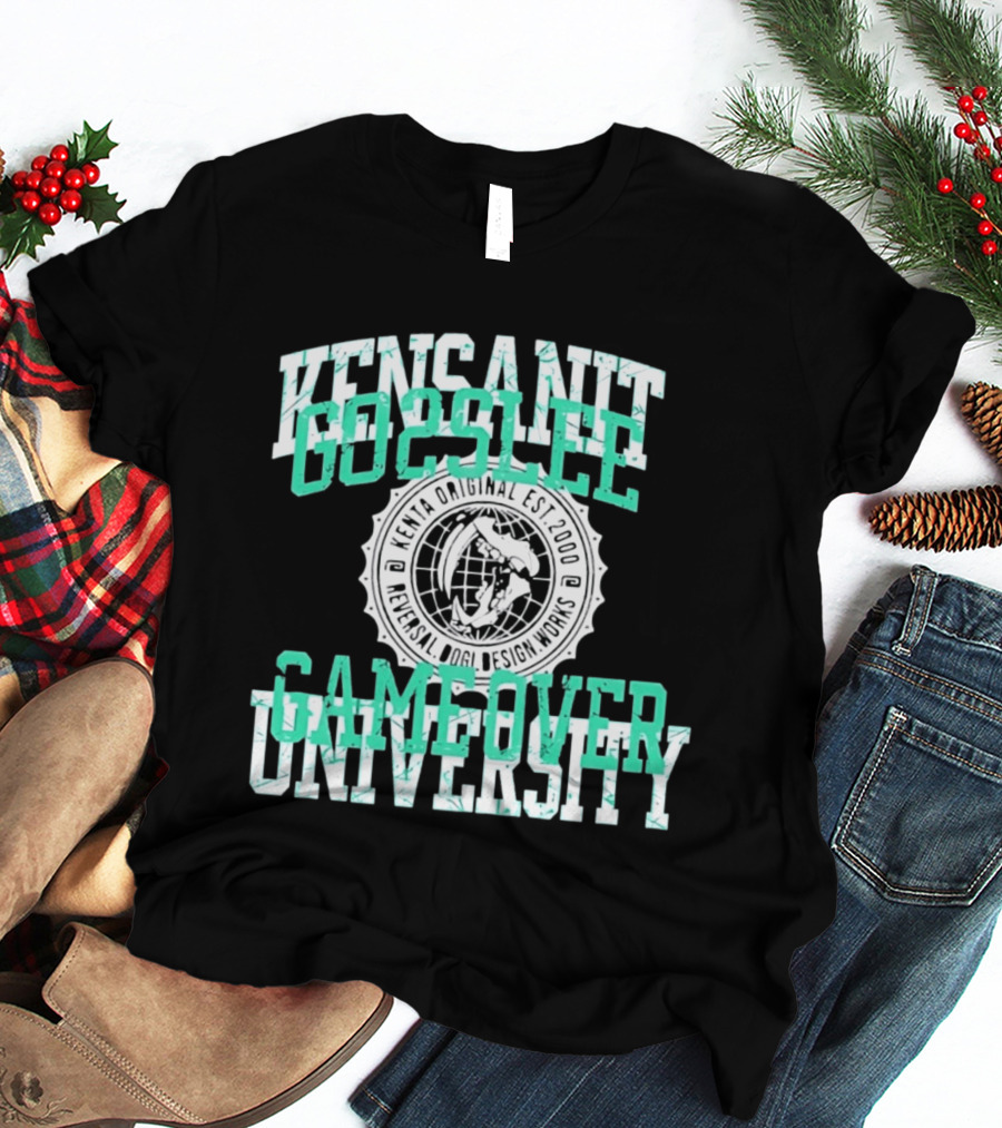 Kensanity Go2Sleep Gameover University Kenta Original Est 2000 Reversal Dogi Works T-Shirt