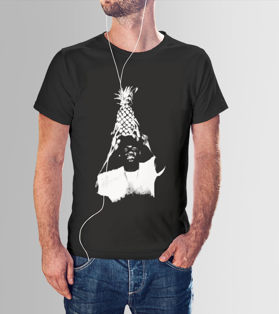 Myles Lewis Skelly Pineapple Headprint T-Shirt