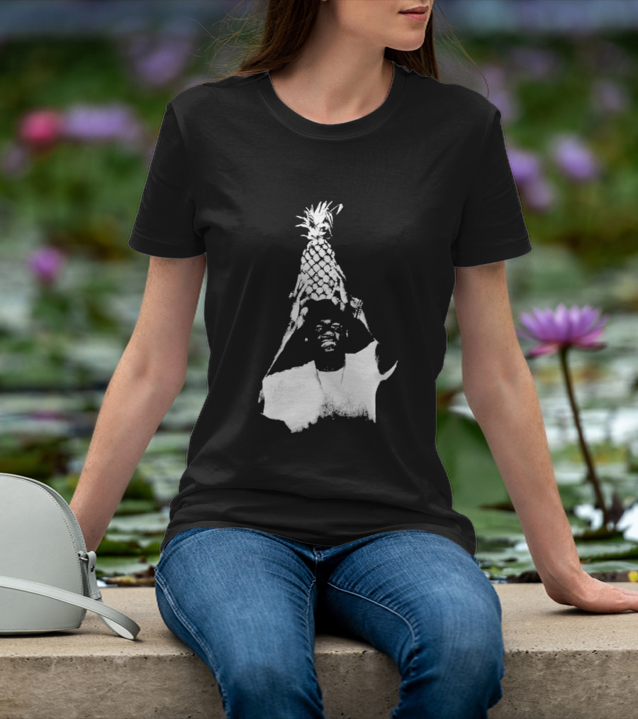 Myles Lewis Skelly Pineapple Headprint T-Shirt