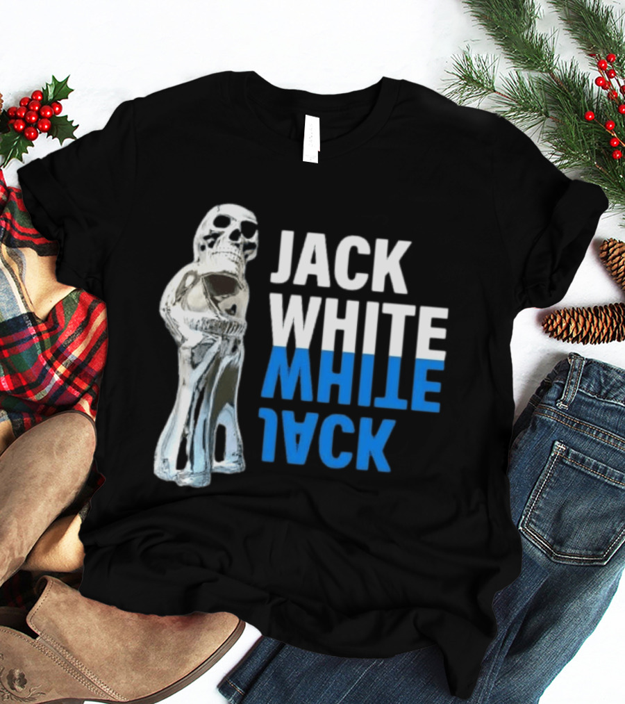 Jack White Frozen Charlatan Skull Third Man Records Store T-Shirt