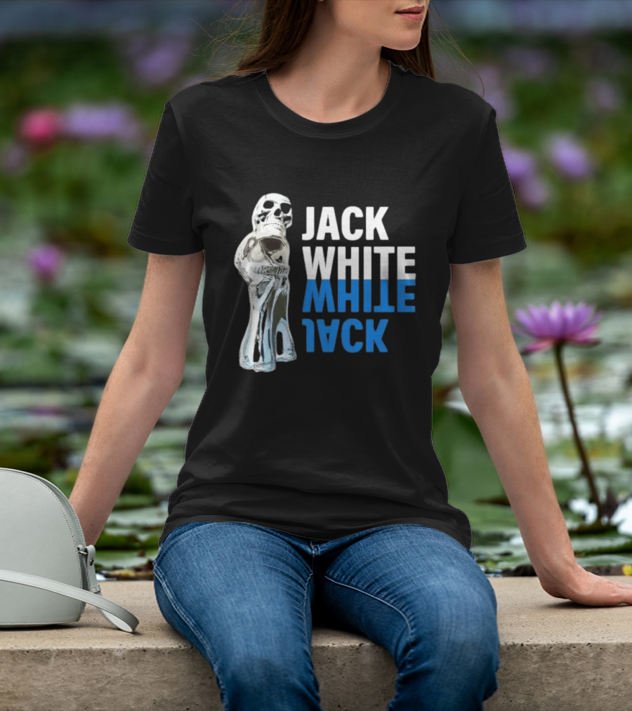 Jack White Frozen Charlatan Skull Third Man Records Store T-Shirt