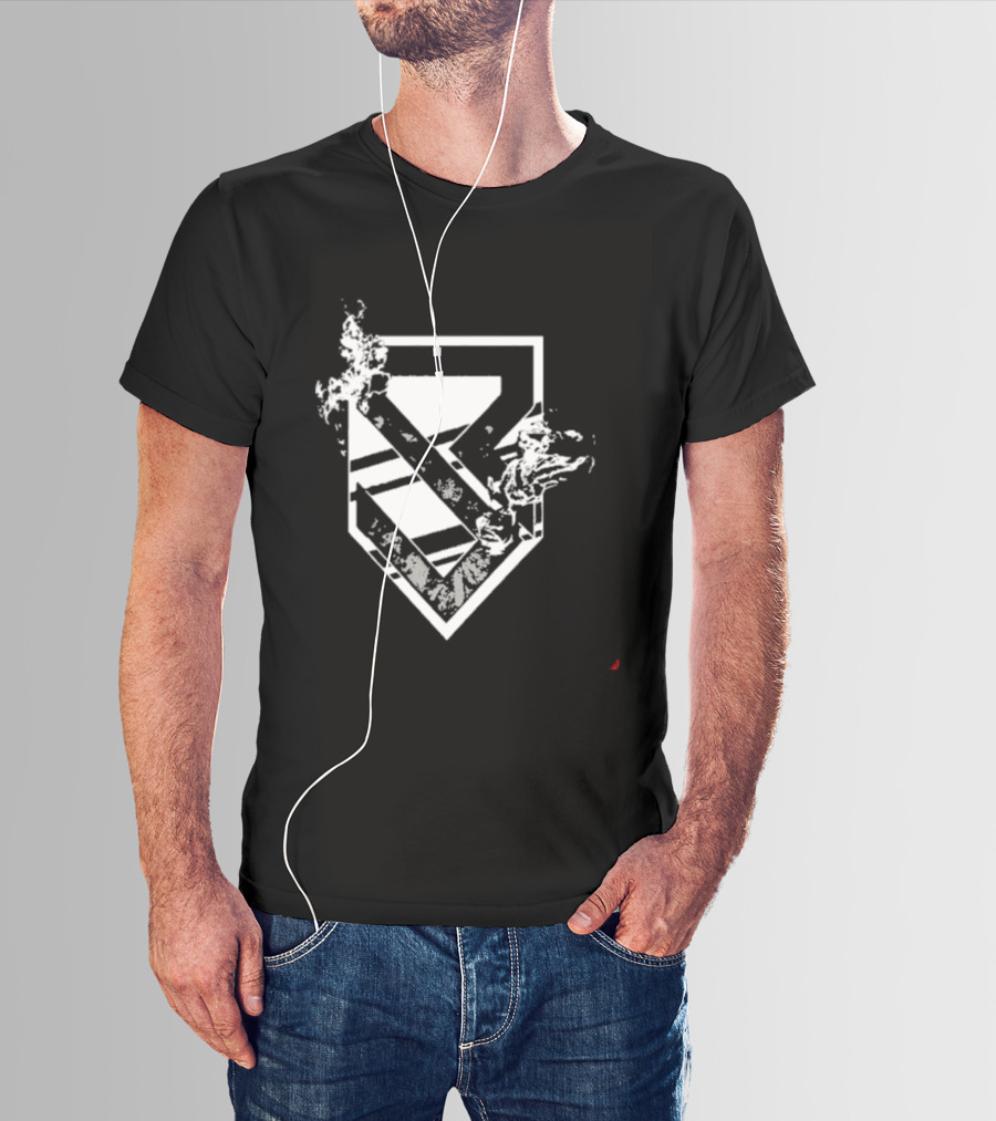 Tyrese Haliburton Seth Rollins Flames 2026 At Madison Square Garden Shield T-Shirt