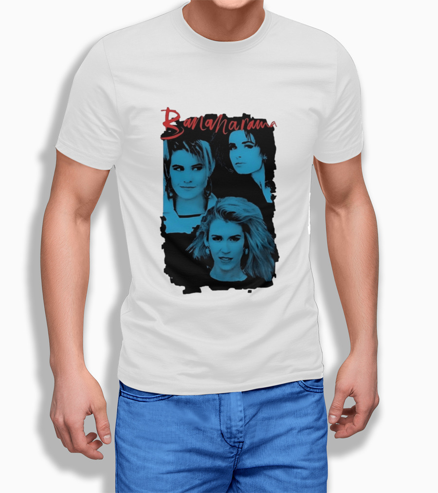 Bananarama 80s Pop Halftone T-Shirt