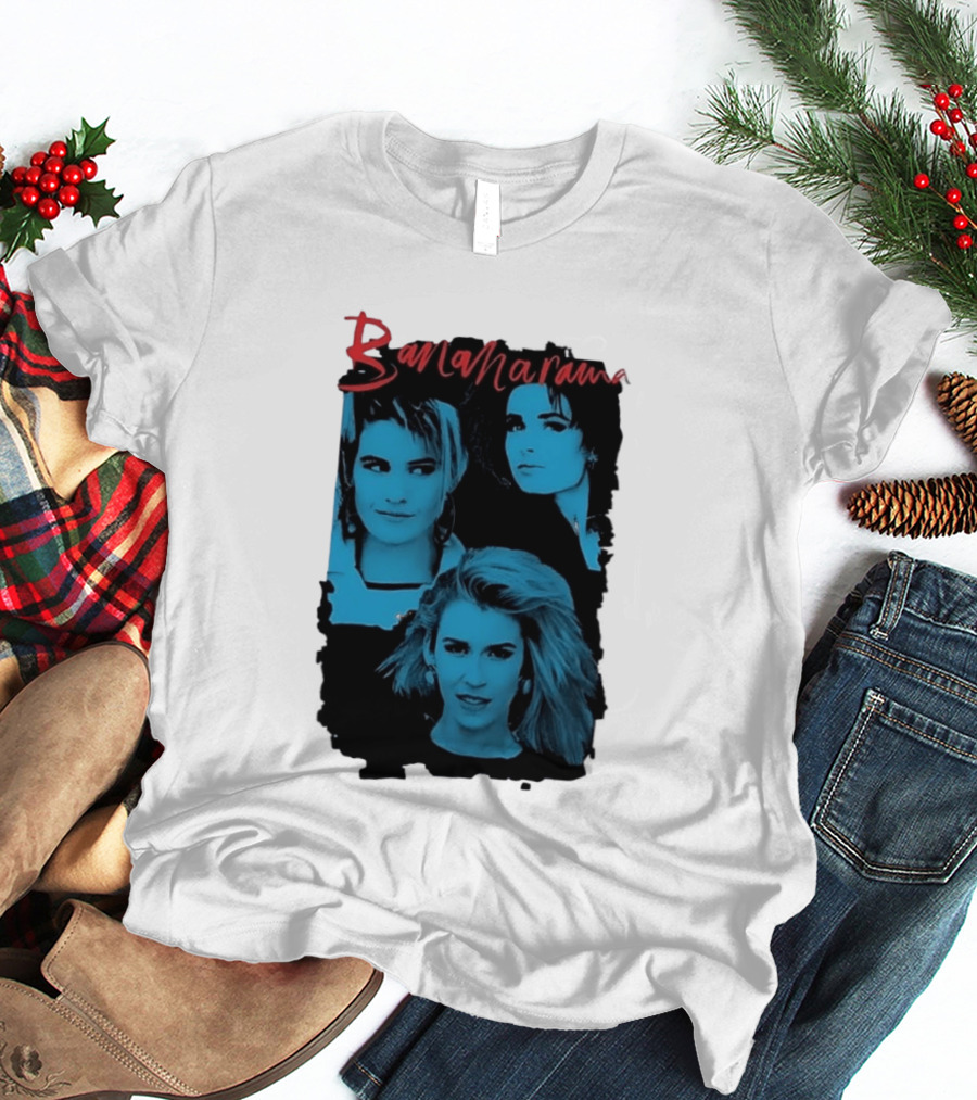 Bananarama Iconic Music Group Members Women's Fashion T-Shirt