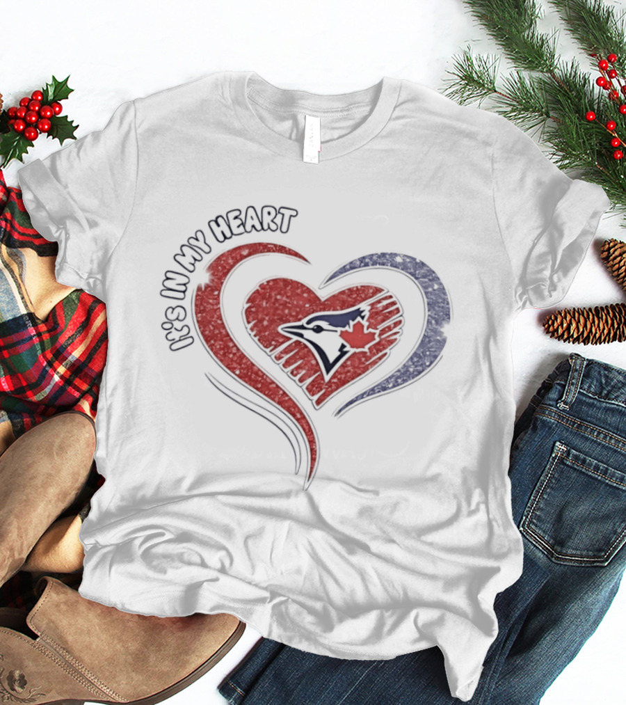 Toronto Blue Jays Heart T-Shirt
