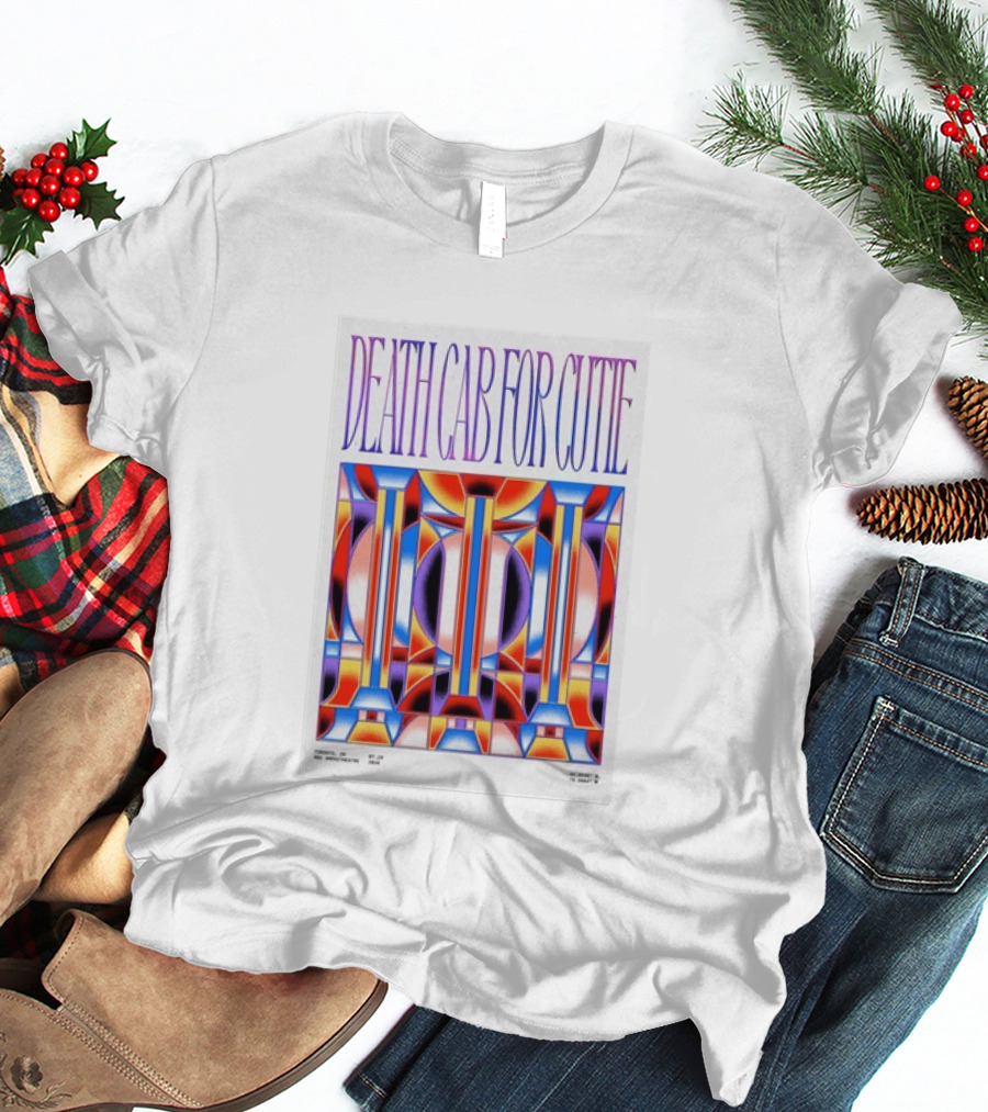Death Cab For Cutie Toronto ON 07 19 2026 Tour Geometric T-Shirt
