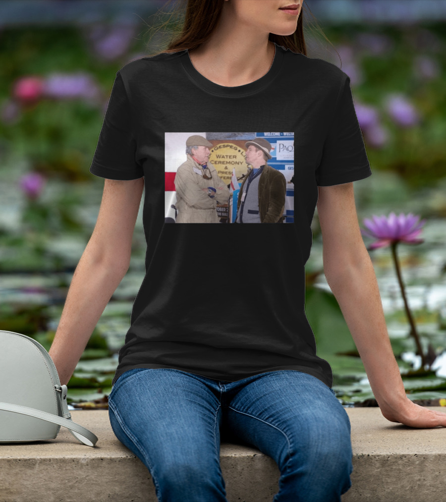Gespeg Water Ceremony Press Conference October Paqtnkek Mi'kmaw Nation T-Shirt