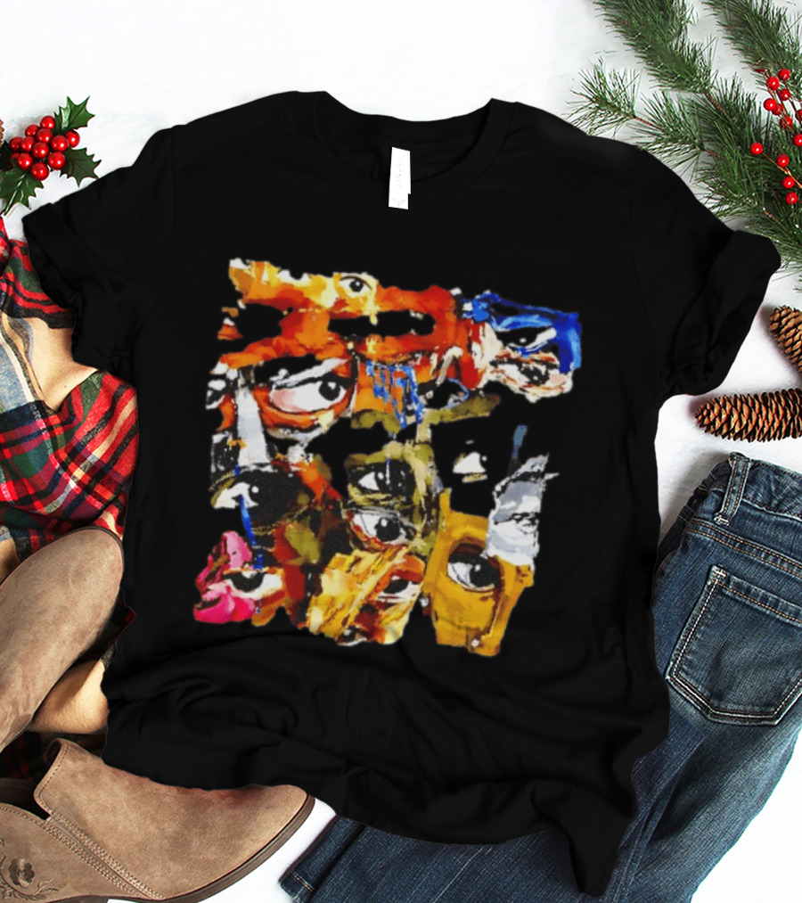 J Cole 4 Your Eyez Only Album Cover Collage Eyes Music T-Shirt