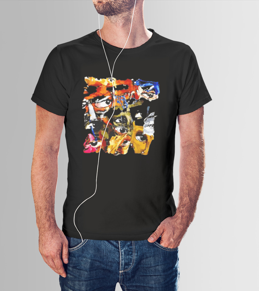 J Cole 4 Your Eyez Only Album Cover Collage Eyes Music T-Shirt
