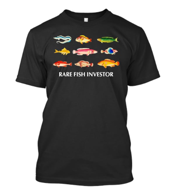 Rare Fish Investor Colorful Aquatic Collection T-Shirt
