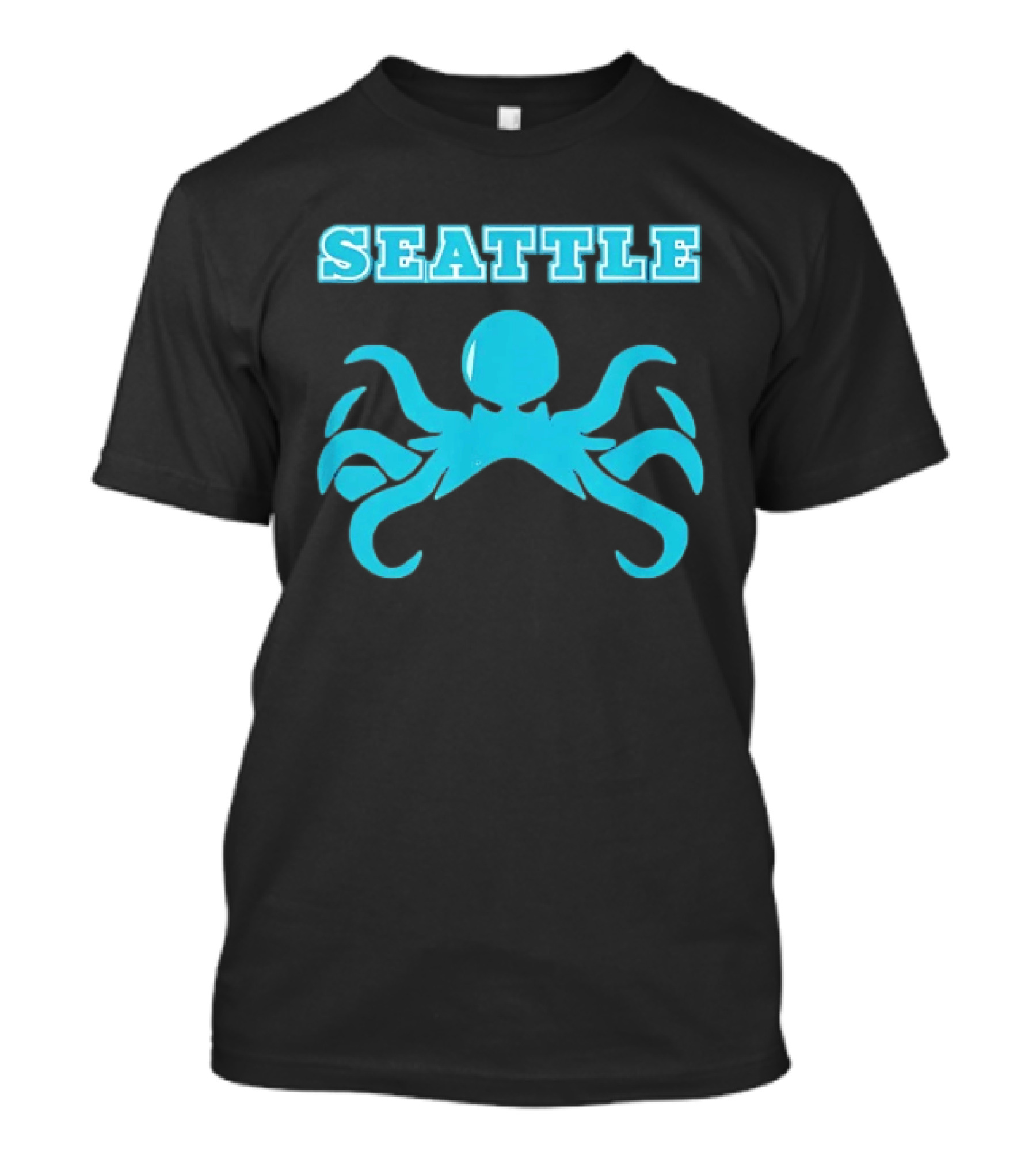 Seattle Kraken Team Octopus T-Shirt