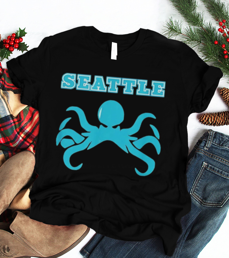 Seattle Kraken Team Octopus T-Shirt