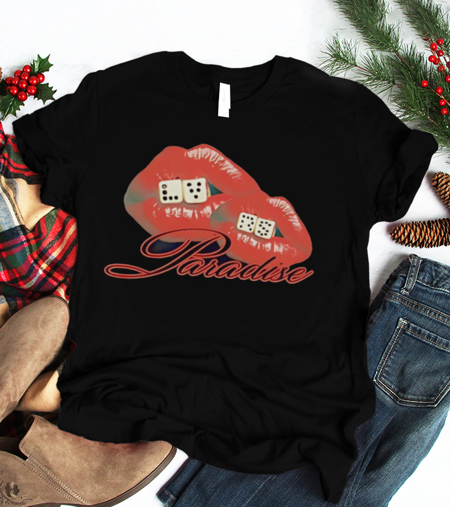 Paradise Lips Dice RS LV T-Shirt
