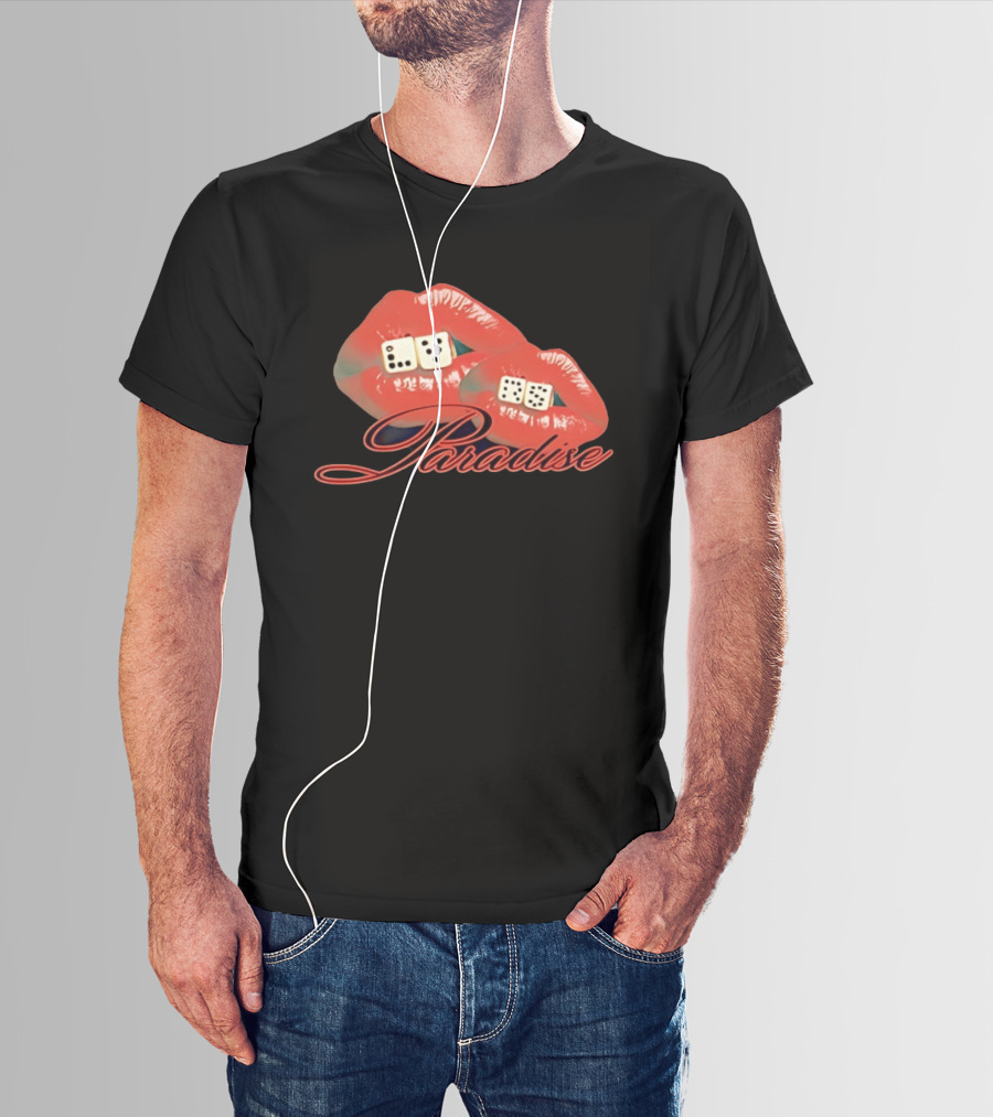 Paradise Lips Dice RS LV T-Shirt
