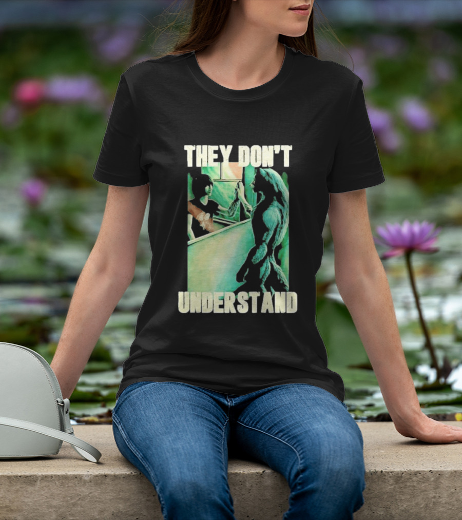 They Don't Understand Werewolf Mirror Reflection T-Shirt